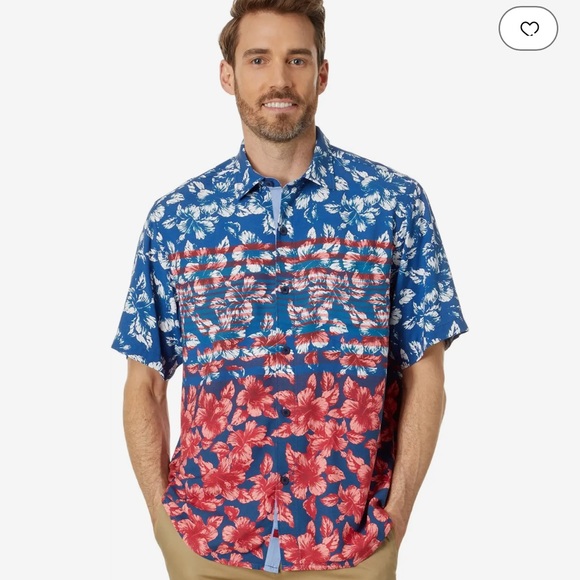 Tommy Bahama Veracruz Cay Flora and Stripes - Picture 2 of 12